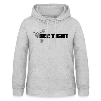 Beekeepers Hobby beekeepers "bee tight" honey make - Women's Hoodie - light heather grey - Front - AI Model Female 172 light (172cm)