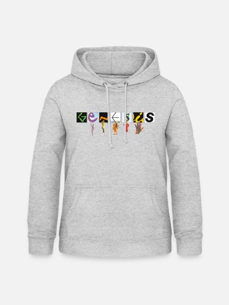 Genesis Platinum Collection Album - Frauen Hoodie - Hellgrau meliert