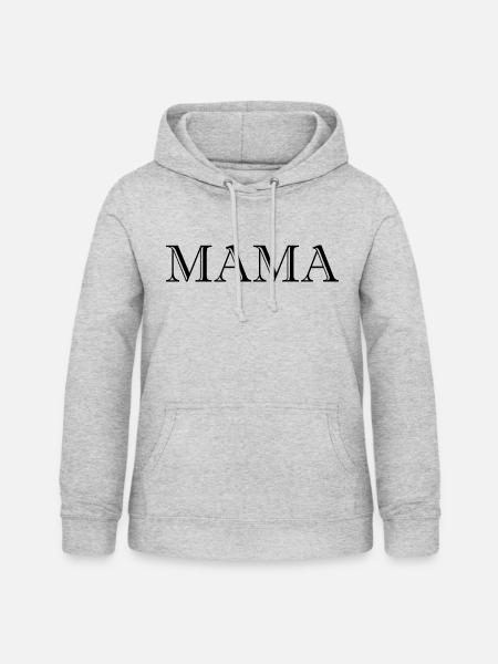 Mama Beste Mama - Frauen Hoodie - Hellgrau meliert