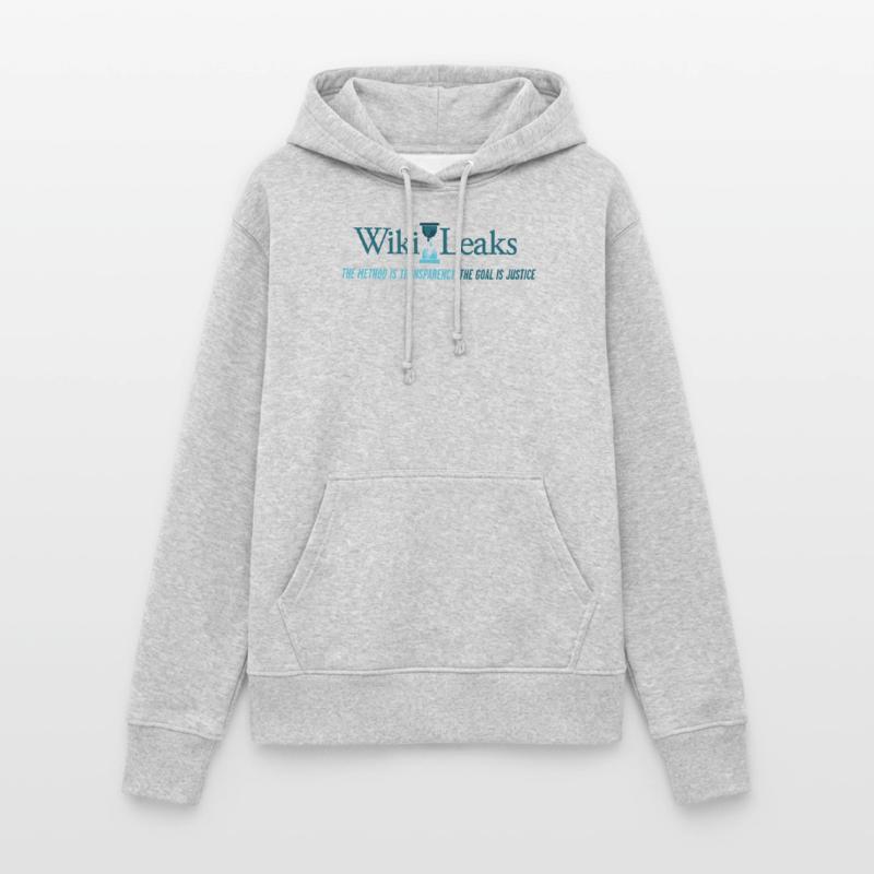 WikiLeaks-Unterstützer - Die Methode ist Transparenz Frauen Hoodie