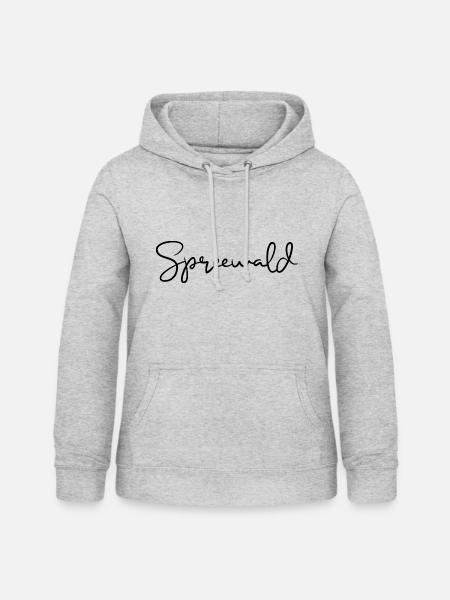 Spreewald - Frauen Hoodie - Hellgrau meliert