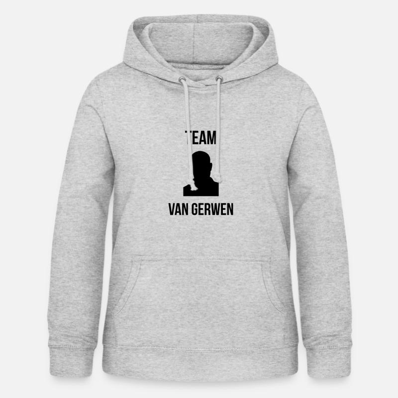 Team van Gerwen - Women's Hoodie - light heather grey