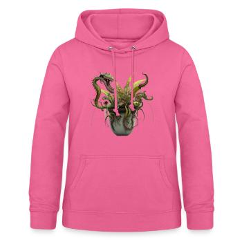 Fleischfressende Pflanzen: Der nächste Schrecken? - Frauen Hoodie - Pink - Vorne - AI Model Female 172 light (172cm)