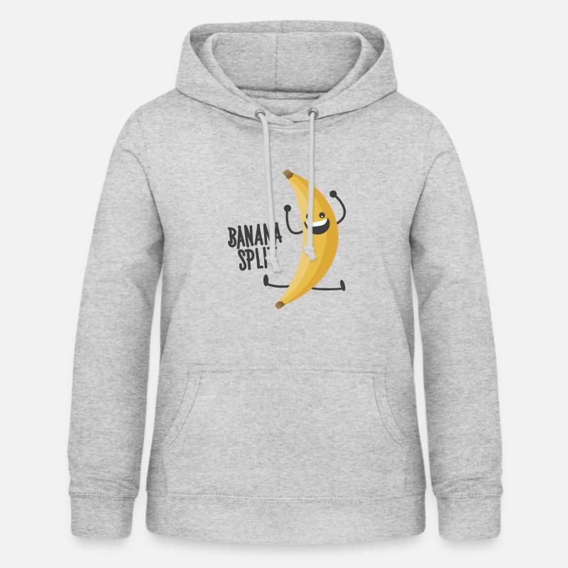 Banana Split - Women's Hoodie - light heather grey