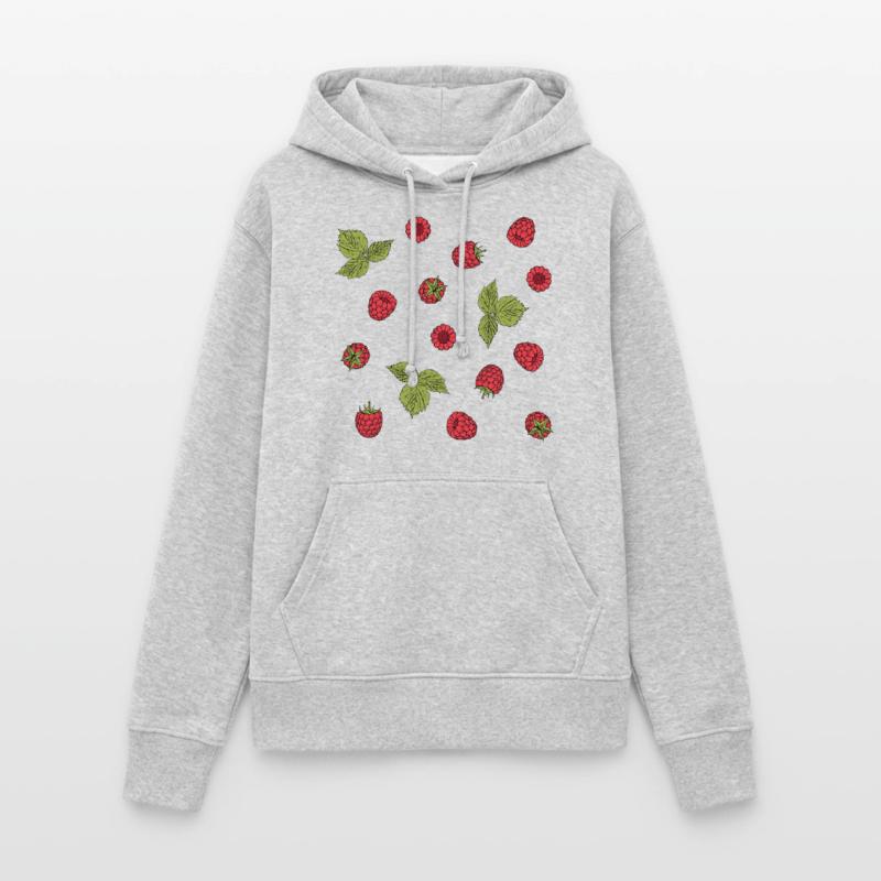 For raspberry lovers: delicious raspberry pattern Women's Hoodie