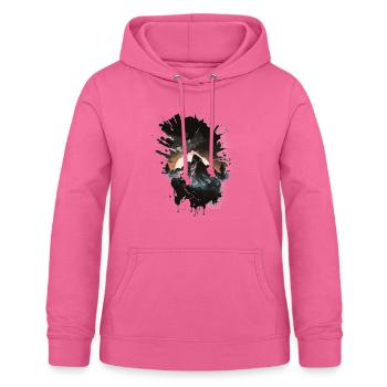 Mount Blanc - Women's Hoodie - pink - Front - AI Model Female 172 light (172cm)