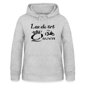 Landwirtschaft - Frauen Hoodie - Hellgrau meliert - Vorne - AI Model Female 172 light (172cm)