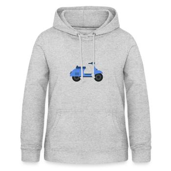 Roller - Frauen Hoodie - Hellgrau meliert - Vorne - AI Model Female 172 light (172cm)