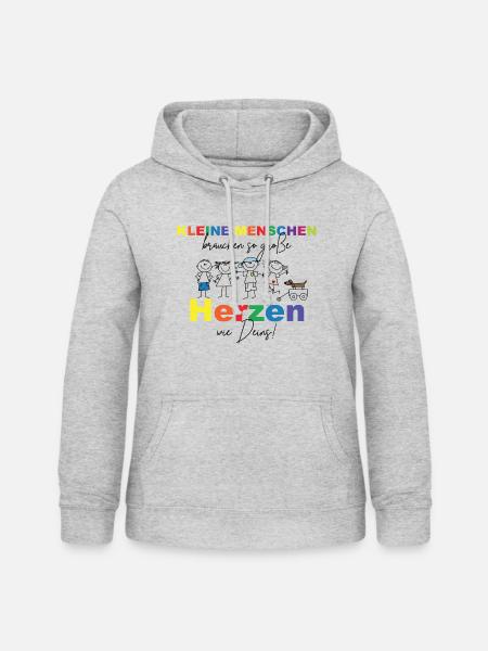 Kindergarten Abschied - Frauen Hoodie - Hellgrau meliert