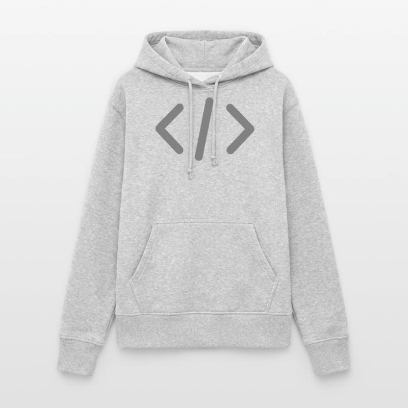 Code / Html Sweat à capuche Femme