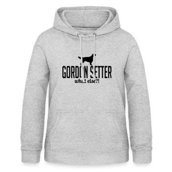 Setter whatelse - Sweat à capuche Femme - gris clair chiné - Devant - AI Model Female 172 light (172cm)