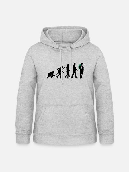 evolution_pfadfinder_2016_b_2c - Frauen Hoodie - Hellgrau meliert