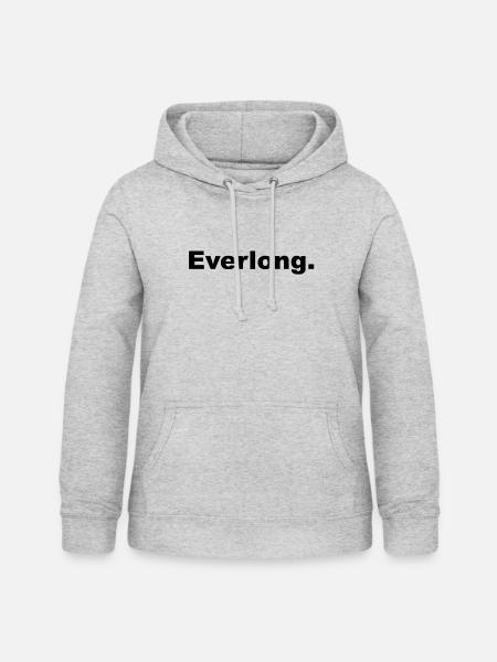 Everlong - Frauen Hoodie - Hellgrau meliert