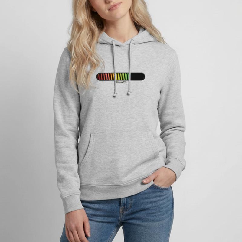 loading bar loading progress drawing l Women's Hoodie