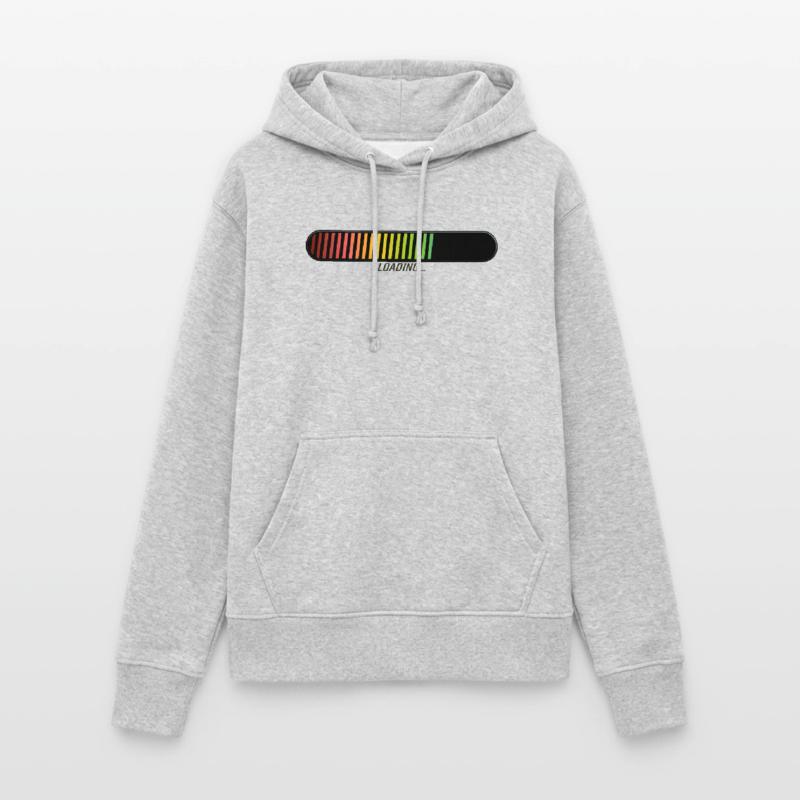 loading bar loading progress drawing l Women's Hoodie