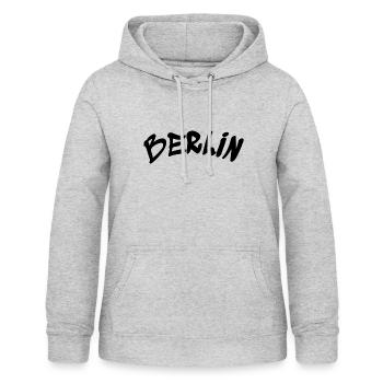Berlin - Germany - Germany - Brandenburg Gate - Women's Hoodie - light heather grey - Front - AI Model Female 172 light (172cm)