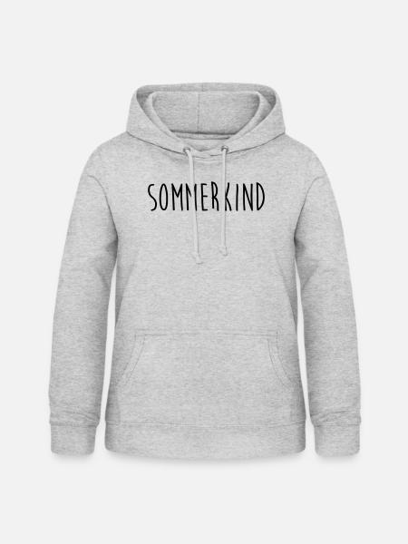 S0MMERKIND gym bag - Women's Hoodie - light heather grey