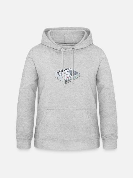 MPC Beatmachine - Sweat à capuche Femme - gris clair chiné