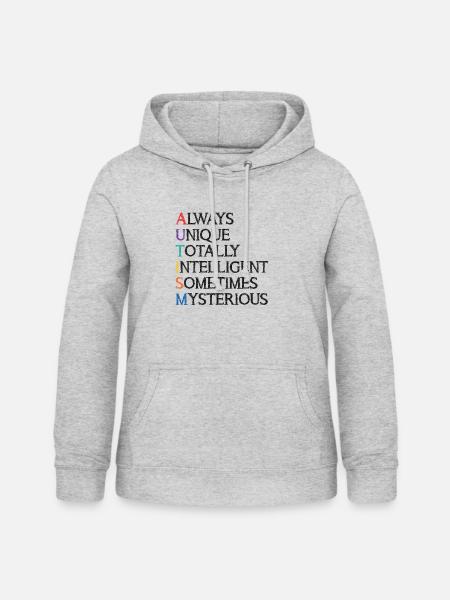 Autismus Autist Autism - Frauen Hoodie - Hellgrau meliert
