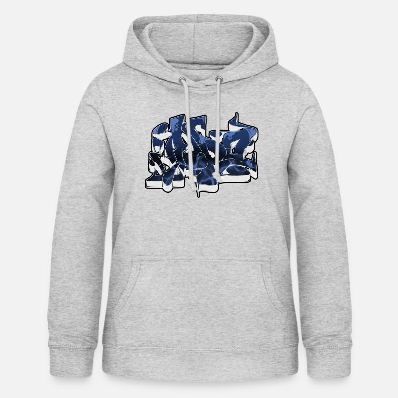 464E1C0D D15F 4D69 8F33 6AEC78A2433A - Sweat à capuche Femme - gris clair chiné