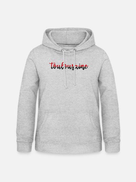 Toulouser - Frauen Hoodie - Hellgrau meliert
