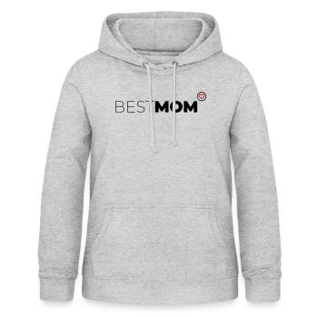 Best Mom - Frauen Hoodie - Hellgrau meliert - Vorne - AI Model Female 172 light (172cm)