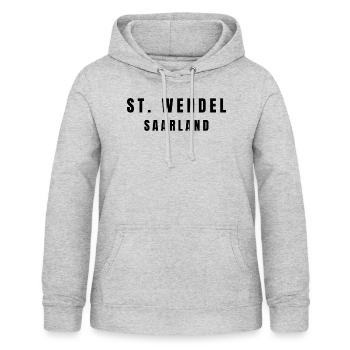 St. Wendel, Saarland - Women's Hoodie - light heather grey - Front - AI Model Female 172 light (172cm)