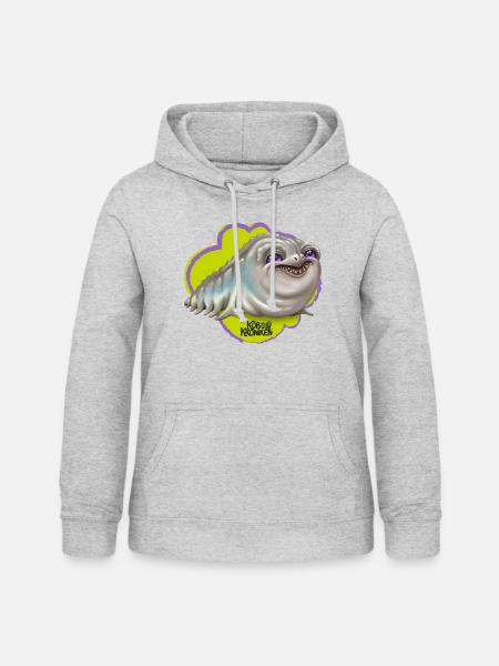 KoboldKroniken Der Ümpf - Frauen Hoodie - Hellgrau meliert