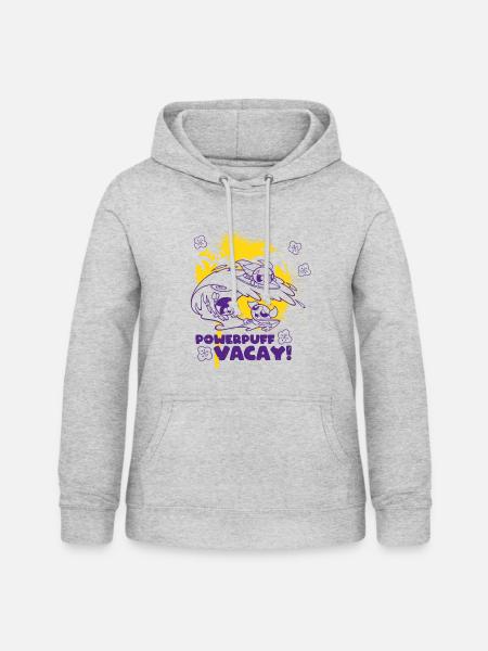Les Supers Nanas Vacances - Dame hoodie - lysegrå meleret