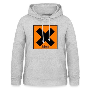Reizend T-Shirt - Frauen Hoodie - Hellgrau meliert - Vorne - AI Model Female 172 light (172cm)