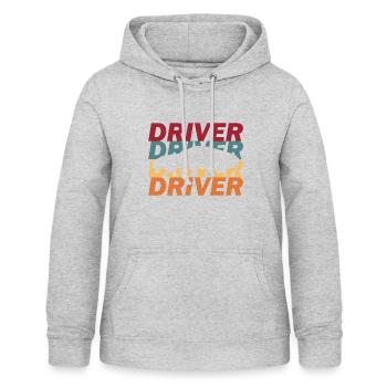 Racing driver - Women's Hoodie - light heather grey - Front - AI Model Female 172 light (172cm)