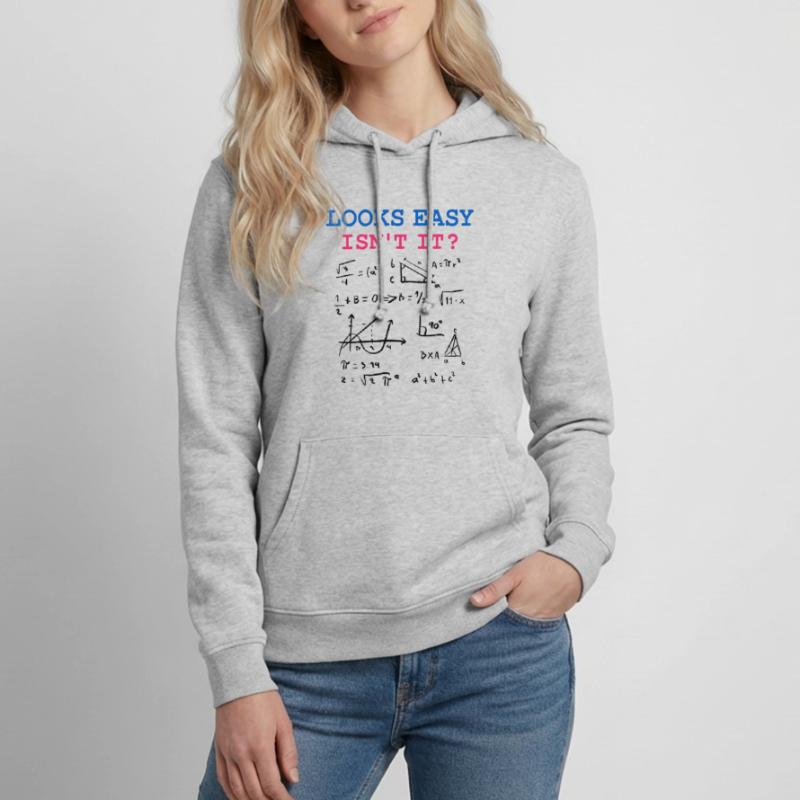 Funny Math Jokes, Physics and Math Formulas Women's Hoodie