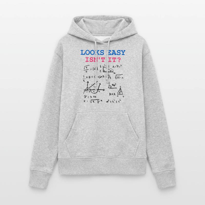 Funny Math Jokes, Physics and Math Formulas Women's Hoodie