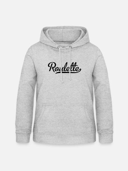Roulette - Frauen Hoodie - Hellgrau meliert