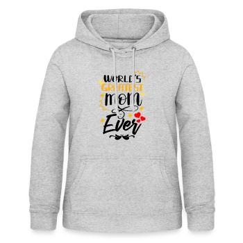 Mother's Day Mother's Day Mother's Day Mothers day - Women's Hoodie - light heather grey - Front - AI Model Female 172 light (172cm)