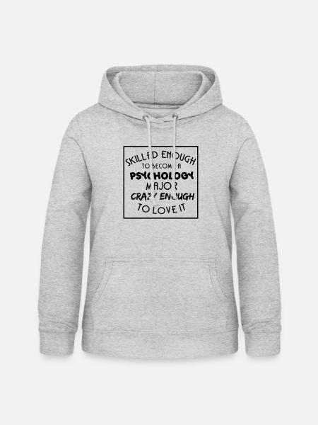Psychotherapeut - Frauen Hoodie - Hellgrau meliert