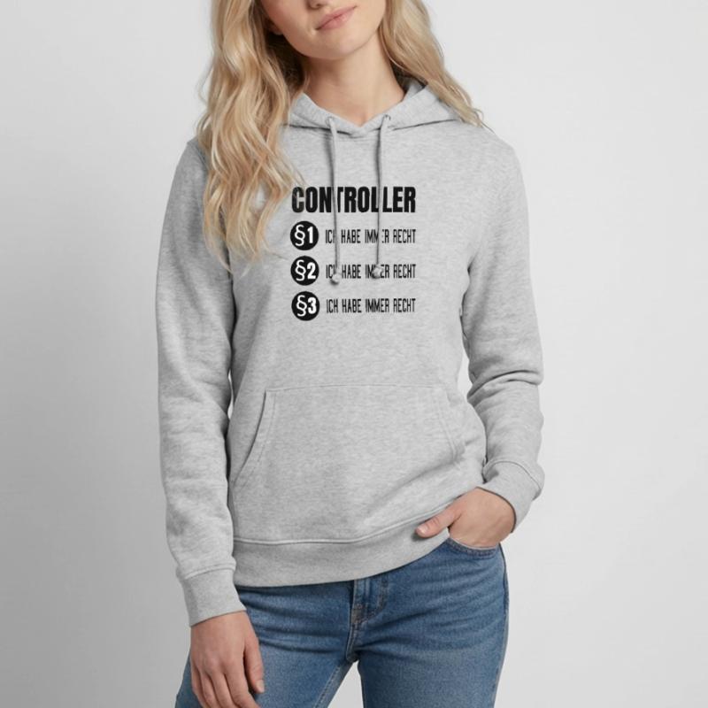Controller Controlling BWL Geschenk Idee Frauen Hoodie