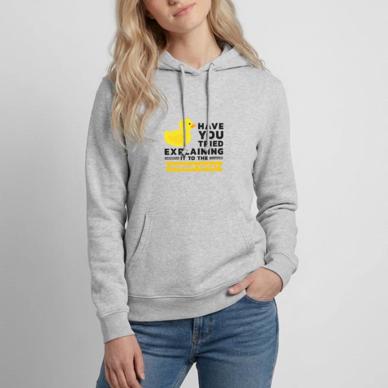 Programmierer Gummiente Debug Frauen Hoodie