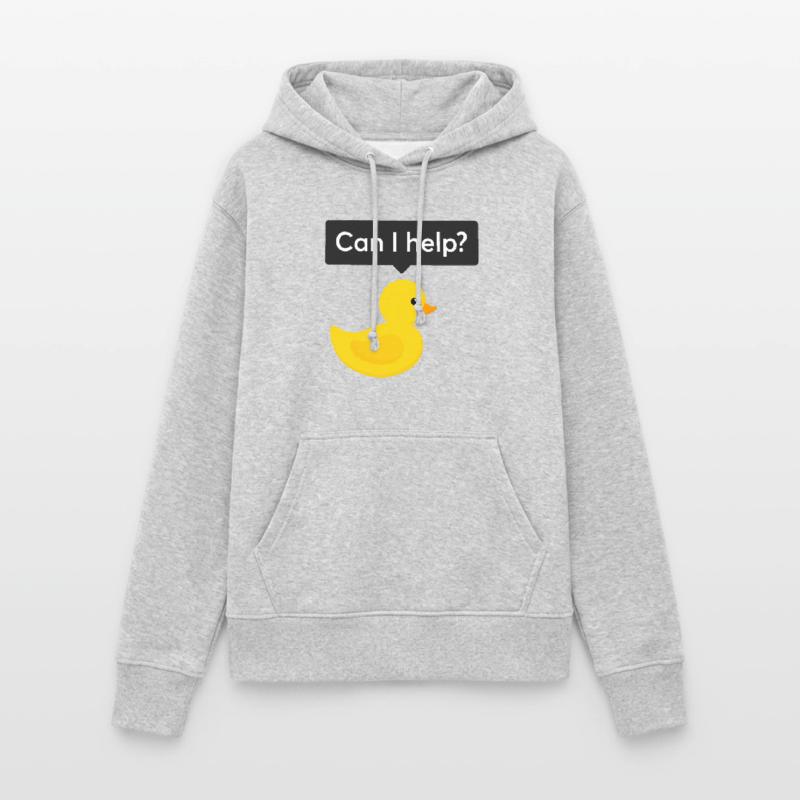 Programmer rubber duck debugging Women's Hoodie