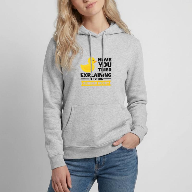 Programmierer Gummiente Debug Frauen Hoodie
