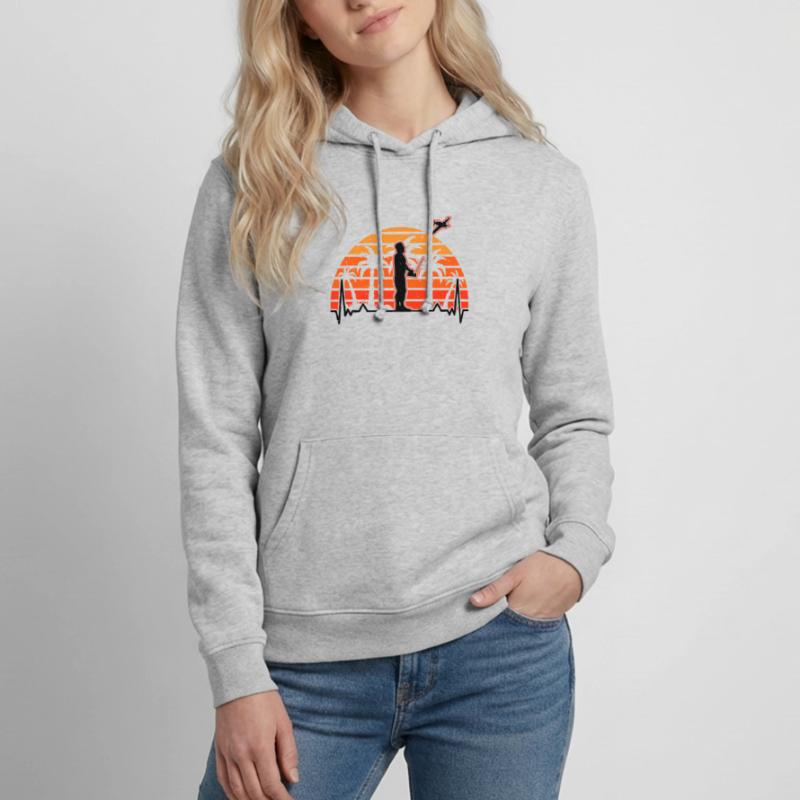Model Airplane Evolution Model Airplane Model Maker Women's Hoodie