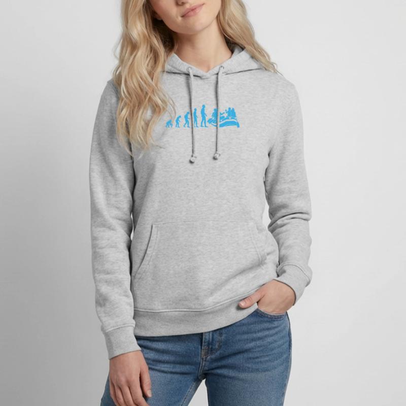 Rafting Evolution Cadeau de navigation en eau vive Sweat à capuche Femme