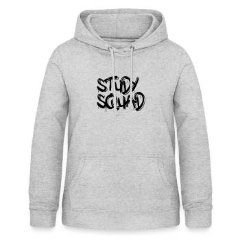 Study Squad - Women's Hoodie - light heather grey - Front - AI Model Female 172 light (172cm)