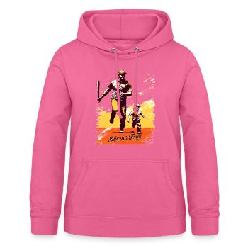 Baseball Vatertag Muttertag Geschenkidee - Frauen Hoodie - Pink - Vorne - AI Model Female 172 light (172cm)
