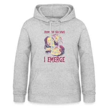 Lustiger Sensenmann-liebhaber Halloween Horror - Frauen Hoodie - Hellgrau meliert - Vorne - AI Model Female 172 light (172cm)