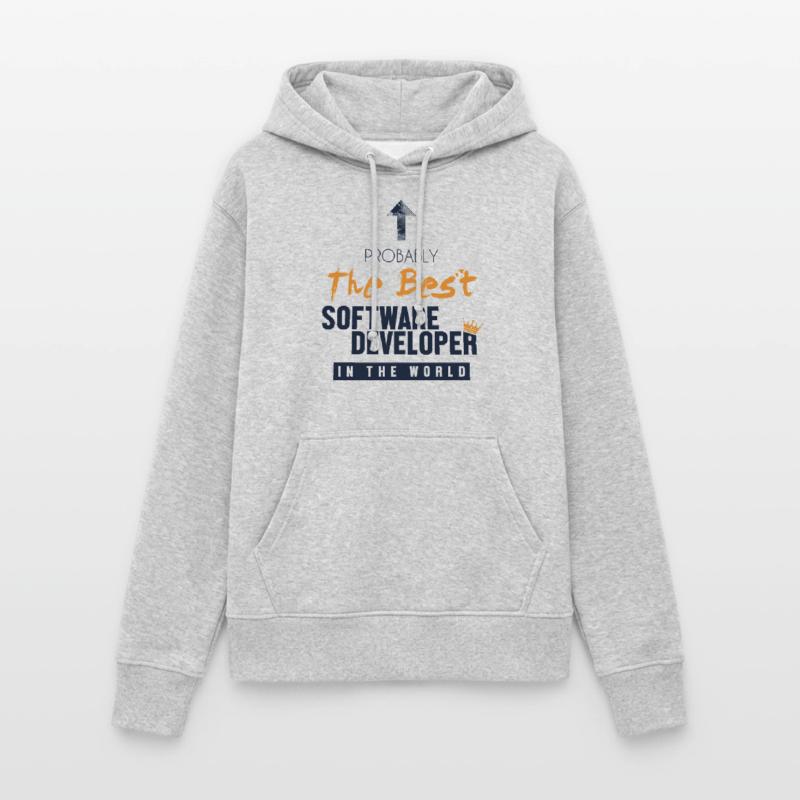 Best Software Developer World Full Stack Software Women's Hoodie