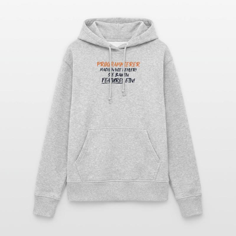 Programmierer Bauen Features Developer Coder Frauen Hoodie
