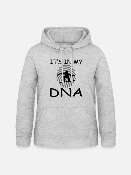 Snowboard Snowboarder - Frauen Hoodie - Hellgrau meliert