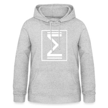 Sigma sum - Women's Hoodie - light heather grey - Front - AI Model Female 172 light (172cm)