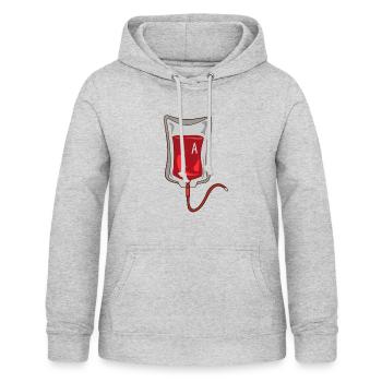 Nurse carer hospital nurse - Women's Hoodie - light heather grey - Front - AI Model Female 172 light (172cm)
